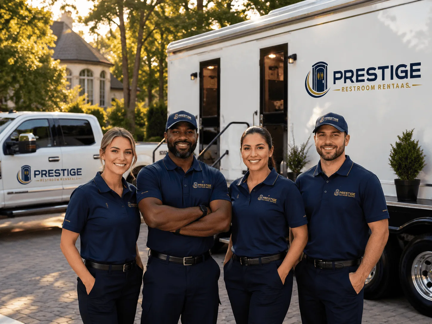 Trusted Luxury Portable Restrooms company in Stewart, OH